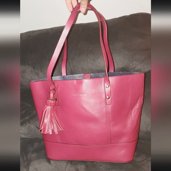 Cole Haan Handbags - VINTAGE Limited Edition Cole Haan Leather Shoulder Bag